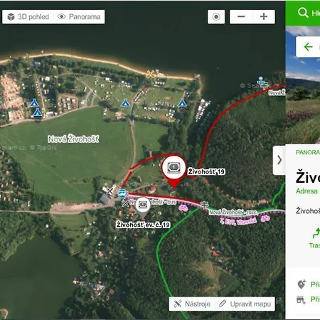 Slapy, Slapska Prehrada - Nova Zivohost 아파트 Křečovice